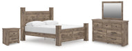 Rusticott Bedroom Set - Discount Furniture World (Burlington,NC)