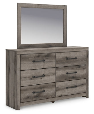 Graystorm Dresser and Mirror - Discount Furniture World (Burlington,NC)