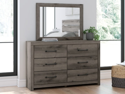Graystorm Dresser and Mirror - Discount Furniture World (Burlington,NC)