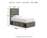 Graystorm Bed with Storage - Discount Furniture World (Burlington,NC)
