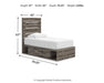 Graystorm Bed with Storage - Discount Furniture World (Burlington,NC)