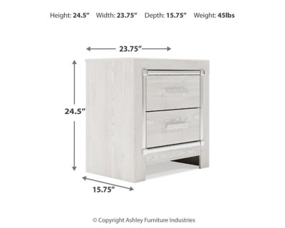 Altyra Nightstand - Discount Furniture World (Burlington,NC)