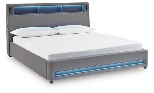 Verishaw Upholstered Bed - Discount Furniture World (Burlington,NC)