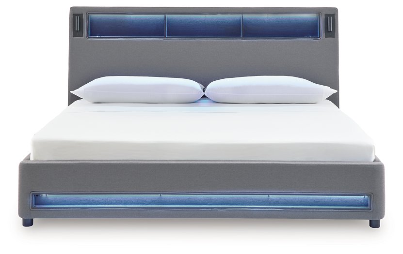 Verishaw Upholstered Bed - Discount Furniture World (Burlington,NC)