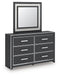 Zuraleus Dresser and Mirror - Discount Furniture World (Burlington,NC)