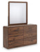 Fortlorn Dresser and Mirror - Discount Furniture World (Burlington,NC)