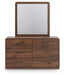 Fortlorn Dresser and Mirror - Discount Furniture World (Burlington,NC)
