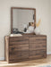 Fortlorn Dresser and Mirror - Discount Furniture World (Burlington,NC)