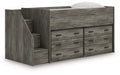 Frandern Loft Bed with Drawer Storage - Discount Furniture World (Burlington,NC)