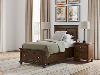 Danabrin Panel Storage Bed - Discount Furniture World (Burlington,NC)