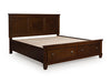 Danabrin Panel Storage Bed - Discount Furniture World (Burlington,NC)