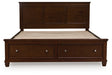 Danabrin Panel Storage Bed - Discount Furniture World (Burlington,NC)