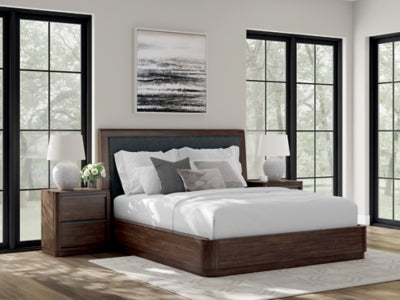 Dilenno Upholstered Bed - Discount Furniture World (Burlington,NC)
