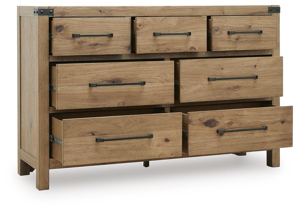 Ridgester Dresser and Mirror