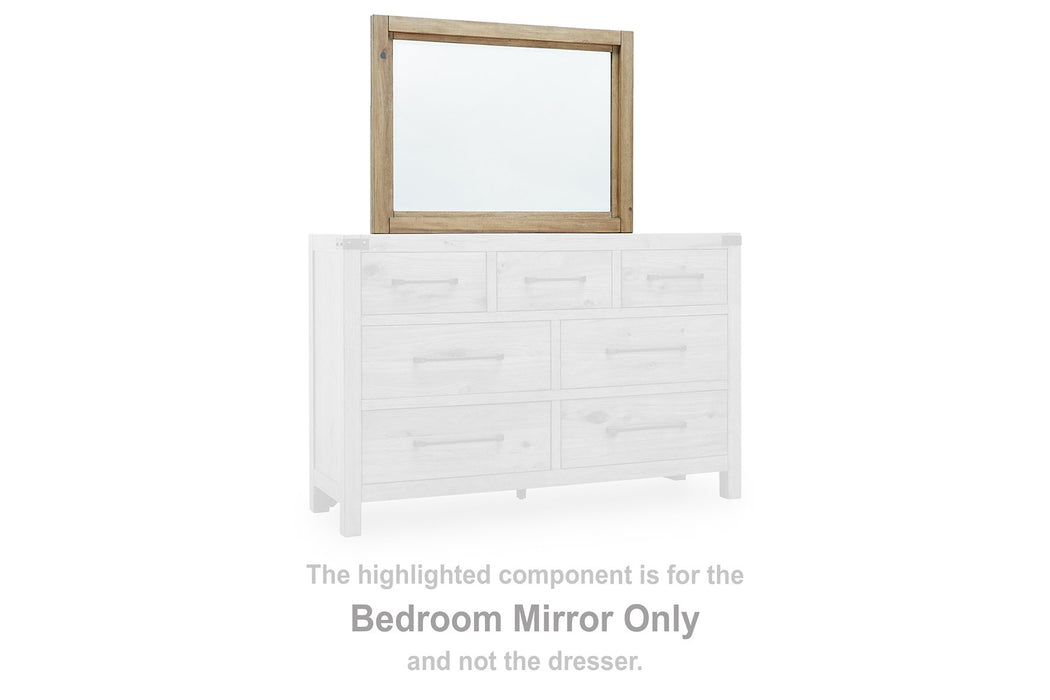 Ridgester Dresser and Mirror - Discount Furniture World (Burlington,NC)