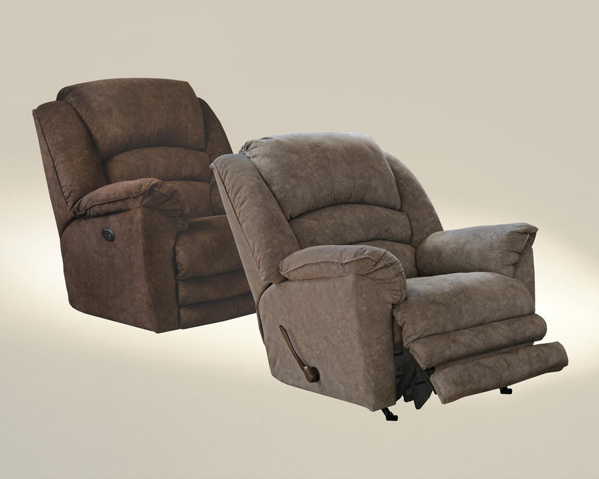 Catnapper Rialto Power Lay Flat Recliner in Chocolate 64775-7