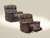 Catnapper Furniture Mayfield Power Rocker Recliner in Saddle - Discount Furniture World (Burlington,NC)