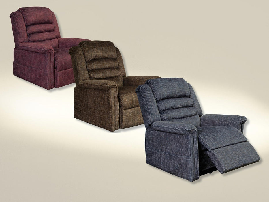 Catnapper Furniture Soother Power Lift Recliner in Wine