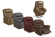 Catnapper Preston Power Lift Recliner in Mocha - Discount Furniture World (Burlington,NC)