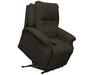 Catnapper Furniture Haywood Power Headrest Power Lift Lay Flat Recliner w/ Heat & Massage in Chocolate - Discount Furniture World (Burlington,NC)