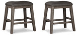 Caitbrook Counter Height Upholstered Bar Stool - Discount Furniture World (Burlington,NC)