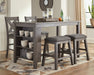 Caitbrook Counter Height Dining Package - Discount Furniture World (Burlington,NC)