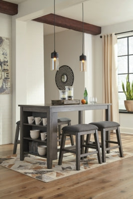 Caitbrook Counter Height Dining Package - Discount Furniture World (Burlington,NC)