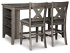 Caitbrook Counter Height Dining Package - Discount Furniture World (Burlington,NC)