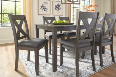 Caitbrook Dining Table and Chairs (Set of 7) - Discount Furniture World (Burlington,NC)