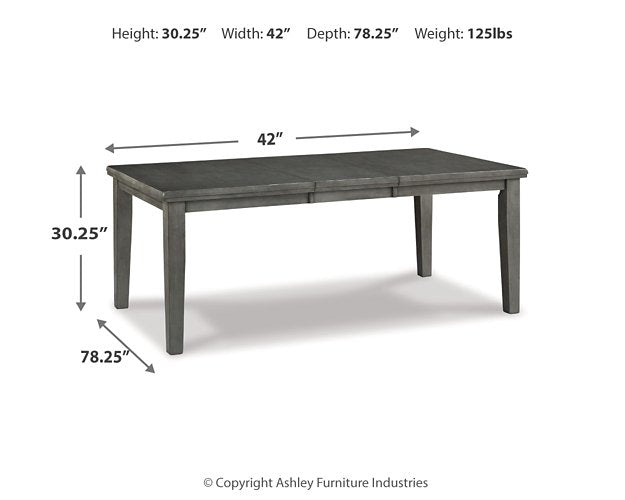 Hallanden Dining Extension Table - Discount Furniture World (Burlington,NC)