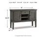 Hallanden Dining Server - Discount Furniture World (Burlington,NC)