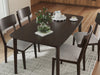 Mallenette Dining Table and 4 Chairs (Set of 5) - Discount Furniture World (Burlington,NC)