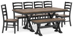 Wildenauer Dining Package - Discount Furniture World (Burlington,NC)