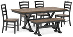 Wildenauer Dining Package - Discount Furniture World (Burlington,NC)