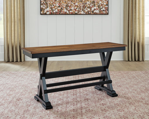 Wildenauer 48" Counter Height Bench - Discount Furniture World (Burlington,NC)