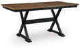 Wildenauer Counter Height Butterfly Extension Table - Discount Furniture World (Burlington,NC)