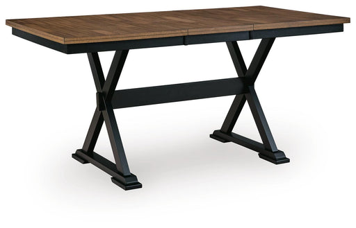 Wildenauer Counter Height Butterfly Extension Table - Discount Furniture World (Burlington,NC)