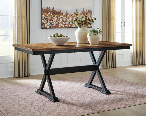 Wildenauer Counter Height Butterfly Extension Table - Discount Furniture World (Burlington,NC)