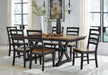 Wildenauer Dining Package - Discount Furniture World (Burlington,NC)