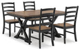 Wildenauer Dining Package - Discount Furniture World (Burlington,NC)