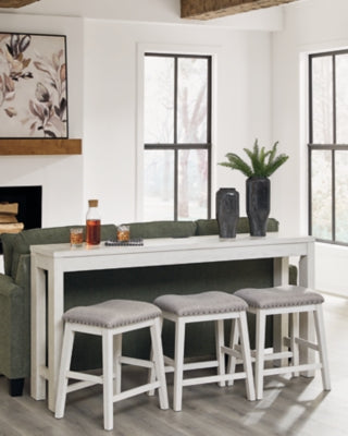 Robbinsdale Counter Height Dining Table and 3 Barstools Set - Discount Furniture World (Burlington,NC)