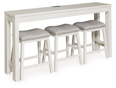 Robbinsdale Counter Height Dining Table and 3 Barstools Set - Discount Furniture World (Burlington,NC)