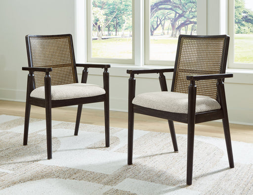 Galliden Dining Arm Chair - Discount Furniture World (Burlington,NC)