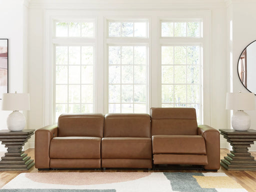 Magic Man Power Reclining Sectional Sofa - Discount Furniture World (Burlington,NC)