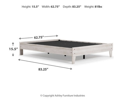 Shawburn Queen Platform Bed - Discount Furniture World (Burlington,NC)