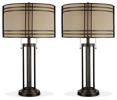 Hanswell Lamp Set - Discount Furniture World (Burlington,NC)