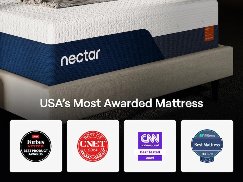 Nectar Ultra Memory Foam Mattress - Discount Furniture World (Burlington,NC)
