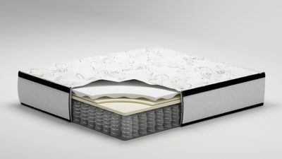 Chime 12 Inch Hybrid Mattress in a Box - Discount Furniture World (Burlington,NC)