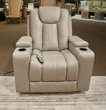 Elevate Edges Glider Recliner - Discount Furniture World (Burlington,NC)