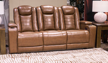 Gruaro Power Reclining Sofa - Discount Furniture World (Burlington,NC)